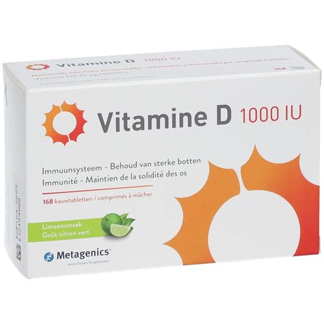 Metagenics Vitamine D 1000IU 168 Pc S Redcare Pharmacie