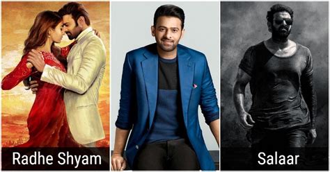 List Of Prabhas' Upcoming Movies In 2022