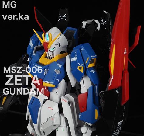 【目立った傷や汚れなし】mg Zガンダム Verka 完成品 ゼータガンダム Z Gundam 1100 ガンプラ 完成品 全塗装 一円