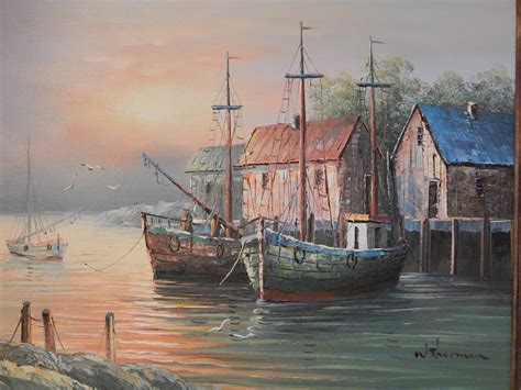 Famous Paintings Of Boats