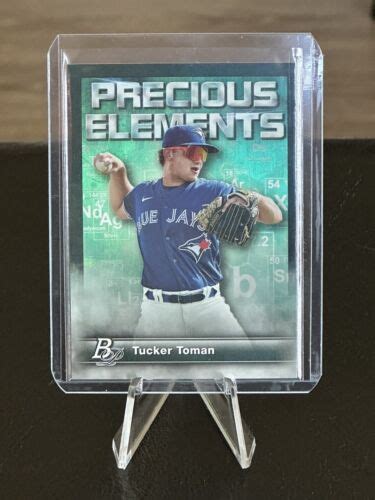 Bowman Platinum Precious Elements Pe Tucker Toman Toronto Blue