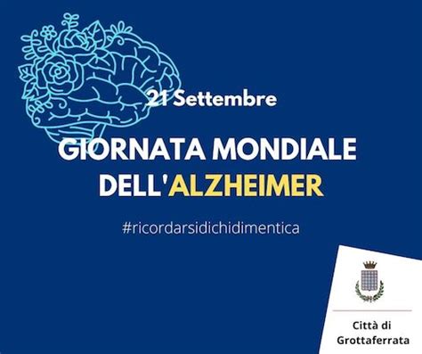 Grottaferrata Celebra La Giornata Mondiale Dell Alzheimer