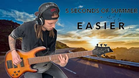 5 Seconds Of Summer Easier Bass Cover Youtube