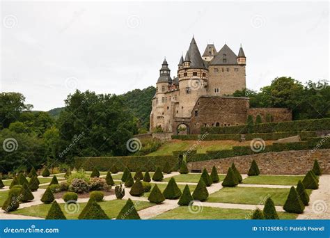 Schloss Buerresheim (Burresheim Castle), Germany Royalty Free Stock ...