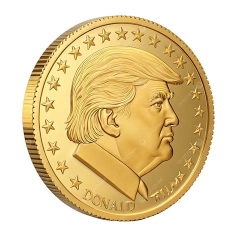 Trump Coin PNG, Vector, PSD, and Clipart With Transparent Background
