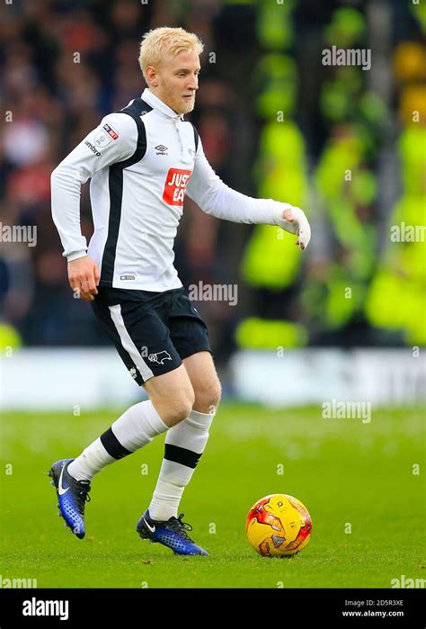 Will Hughes Derby County Stock Photo Alamy