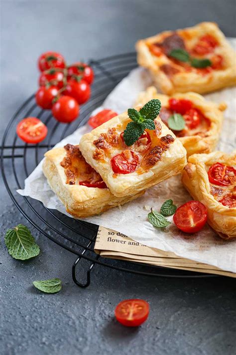 Puff Pastry Tomato And Mozzarella Tart Recipe