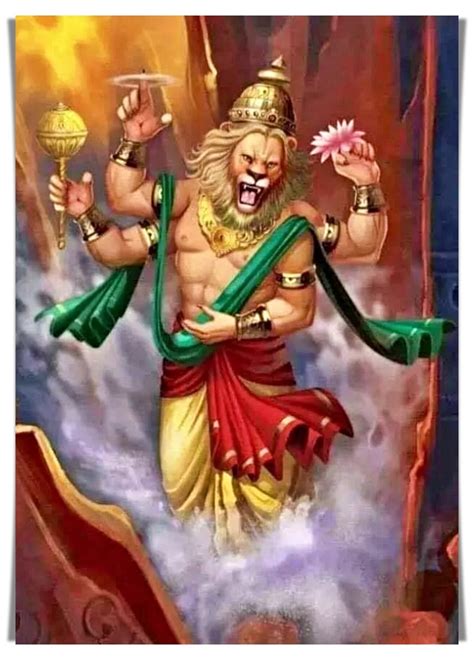 Lord Narasimha 4k Hd Wallpapers Full Size Download For Computer And Phones