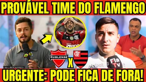 URGENTE ARRASCAETA FORA DO TIMA PROVÁVEL TIME DO FLAMENGO NUBLENSE