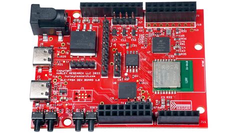 Nrfice Bluetooth Enabled Fpga Dev Board In The Arduino Uno Form