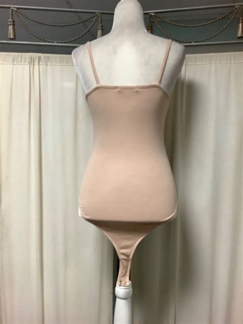 AGOLDE Rib Tank Toffee Nude Bodysuit Gem