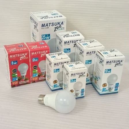 Jual Lampu Led Bulb Matsuka Zen Series Super Terang