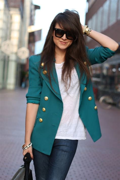 Bright Blue Blazer Are You In Love Yet Fashion Clothes Blazer