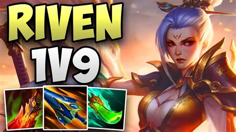 Challenger Riven Main Insane V Carry Gameplay Challenger Riven Top