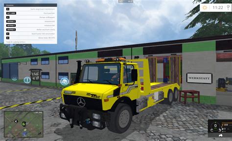 FS15 Cartransporter Unimog v 1 0 Mercedes Benz Mod für Farming