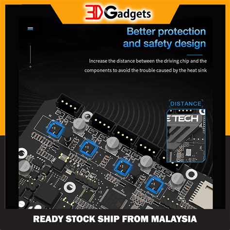 Bigtreetech BTT SKR MINI E3 V3 0 32 Bit Board 3D Gadgets Malaysia