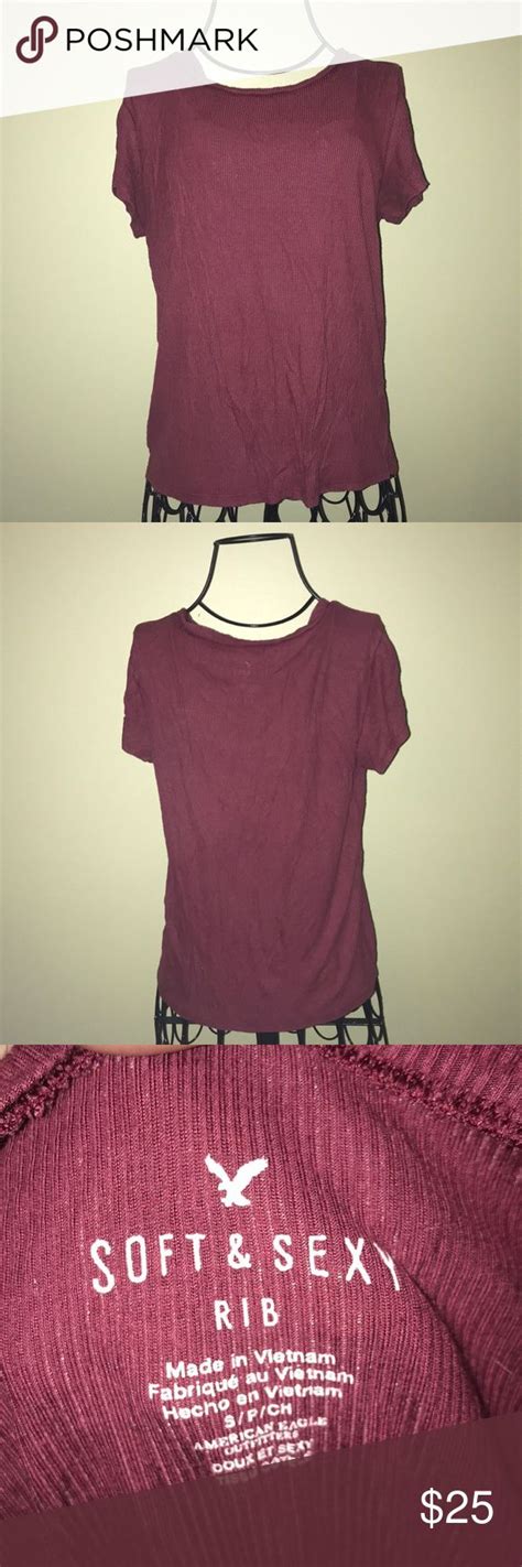 American Eagle Soft And Sexy Ribbed T Shirt T Shirts For Women