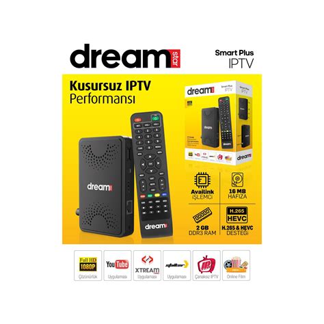 Dreamstar Smart Plus IPTV Full HD Uydu Alıcı