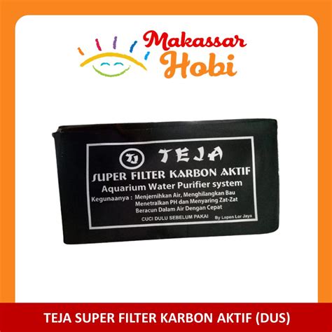 Jual Carbon Super DUS Karbon Aktif Media Filter Aquarium Akuarium Ikan