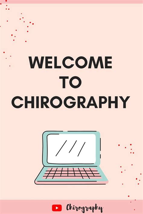 Discover the Art of Chirography