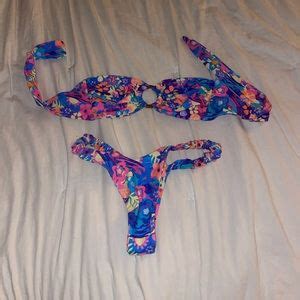 Kulani Kinis Swim Kulani Kinis Bikini Set In Rainbow Jungle Poshmark