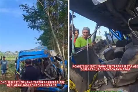 Kecelakaan Maut Ka Minibus Di Lumajang Berikut Nama Nama Korbannya