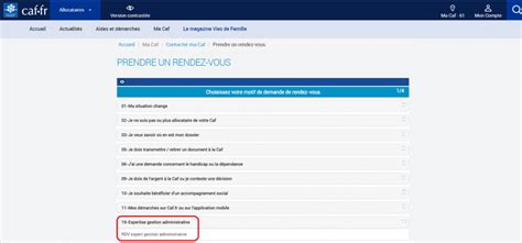 Caf Prendre Un Rendez Vous