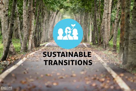 Except Integrated Sustainability Organization Transitions Roadmap