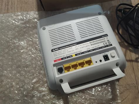 Kombinovan Bezdr Tov Router A Vdsl Modem Zyxel Vmg B B Aukro