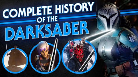 The Complete History Of The Darksaber Youtube