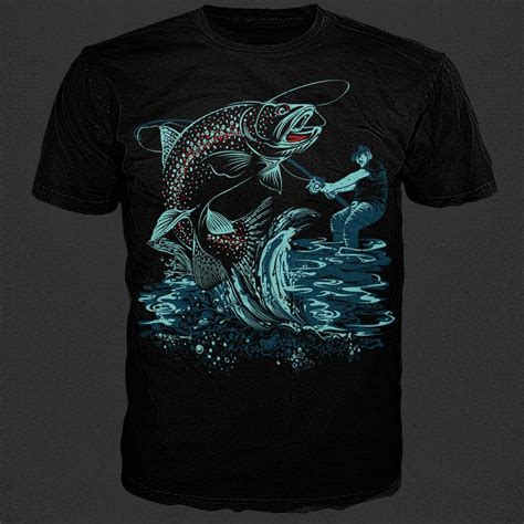 Fish On T Shirt Design For Sale Buy T Shirt Designs