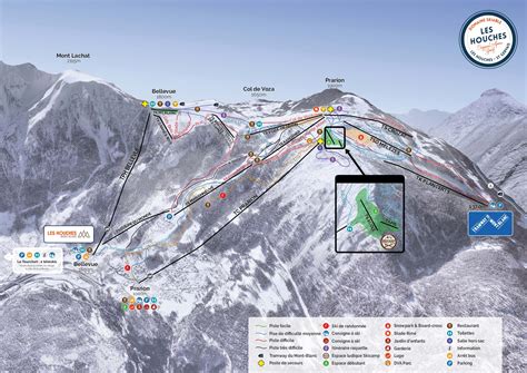 Les Houches Ski Resort Piste Maps