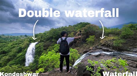 Kondeshwar Waterfall In Badlapur Waterfall Near Mumbai Double