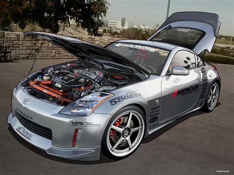 Nissan 350z Hood Up Vexel By Dangeruss On Deviantart