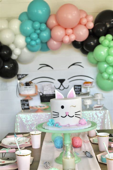 Cats / Birthday "Kitten Birthday Party" | Catch My Party