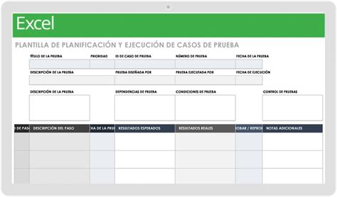 Plantillas Gratuitas De Casos De Prueba Smartsheet