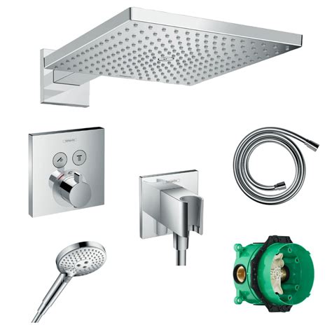 Colonne De Douche Thermostatique Encastrée Hansgrohe Raindance E300