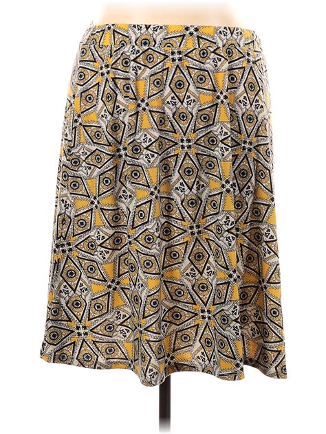 Cato Multi Color Yellow Casual Skirt Size Xl 33 Off Thredup