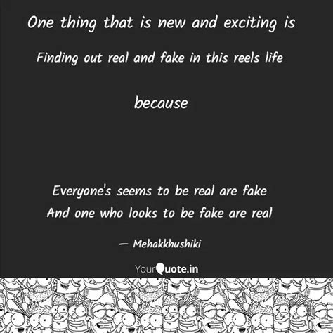 Finding out real and fake... | Quotes & Writings by KRK🥰 Khushbu Rawal ...