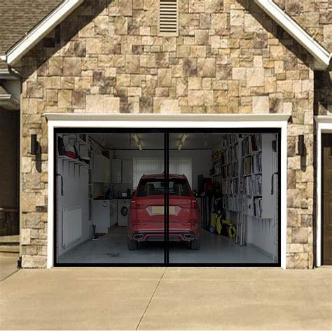 Buy Magnetic Garage Screen Door For Car Garage X Ft Durable Heavy