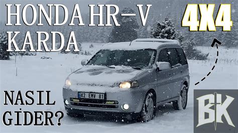 Honda Hr V X Karda S R Denemesi Snow Winter Car Drive Test