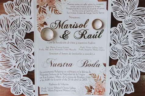 Invitaciones De Boda Texto