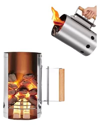 Iniciador De Fuego Para Asador arrancador De Chimenea Carbón MercadoLibre