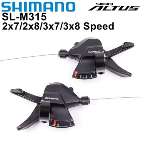 Shimano Altus Sl M315 Shifter 2 3 7 8 21 Speed Trigger Rapidfire M310 Updated Ebay