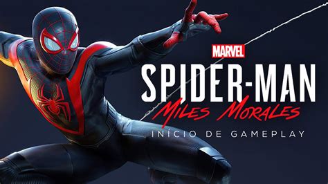 Spider Man Miles Morales Dublado Ptbr In Cio De Gameplay K