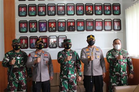 PERKUAT SOLIDITAS TNI POLRI KAPOLRES PEMATANGSIANTAR SILATURAHMI KE