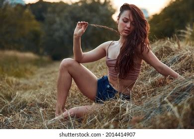 Cowgirl Hay Sexy Images Stock Photos Vectors Shutterstock