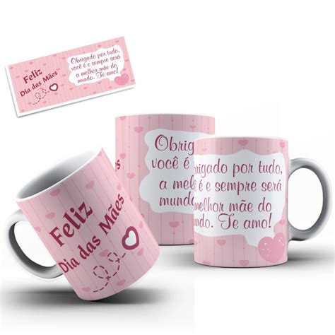 Caneca Personalizada dia Das Mães Elo7 Produtos Especiais