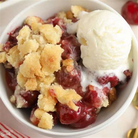 Cherry Cobbler Fresh Or Frozen Cherries Celebrating Sweets