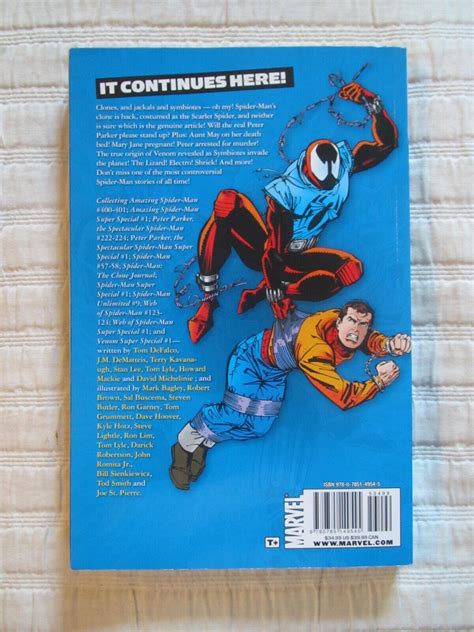 Spider Man A The Complete Clone Saga Epic Book By J M Dematteis C